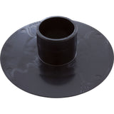 Wall Fitting, 6" dia, 2-3/8"hs, 2"s Insider, Black : 620SI102