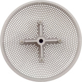 Suction Cover, HydroAir Repl, 6", 224gpm, w/Screws, White : 6HPHA101