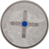 Suction Cover, HydroAir Repl, 6", 224gpm, w/Screws, Lt Gray : 6HPHA103