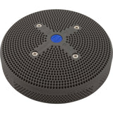 Suction Cover, HydroAir Repl, 6", 224gpm, w/Screws, Dk Gray : 6HPHA105