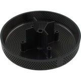 Suction Cover, HydroAir Repl, 6", 224gpm, w/Screws, Black : 6HPHA102