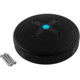 Suction Cover, HydroAir Repl, 6", 224gpm, w/Screws, Black : 6HPHA102