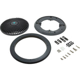 Main Drain Grate, Retro 10" Round, Universal, Dark Gray : A10RCFR105