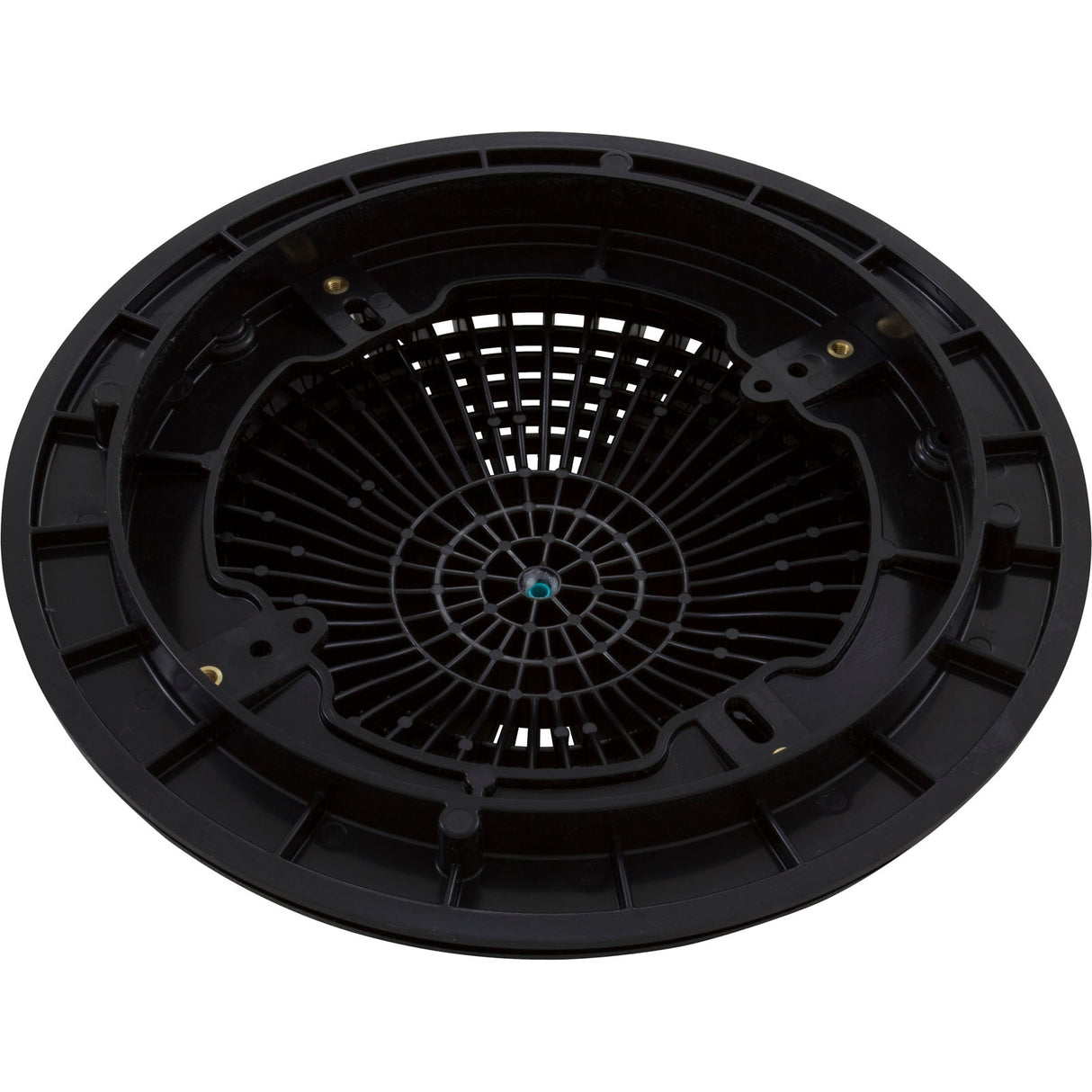 Main Drain Grate, Retro 10" Round, Universal, Black : A10RCFR102
