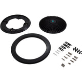 Main Drain Grate, Retro 10" Round, Universal, Black : A10RCFR102
