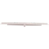 Drain Grate, 4-12" Sq, w/ 24" Sq Frame, Anit Entrap, White : 24101
