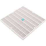 Drain Cover Only, Aquastar, Flat, 24" Square (4x12) , Wht, VGB : 24NF101