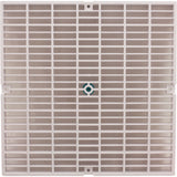 Drain Cover Only, Aquastar, Flat, 24" Square (4x12) , Wht, VGB : 24NF101