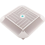 Main Drain Grate, Aquastar Retro Wav, 12" x 12" Square, Wht : 1216101