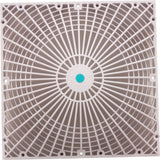 Suction Oulet Cover, AquaStar MoFlow, 12" Sq, Retro Fit, Wht : R12MF101