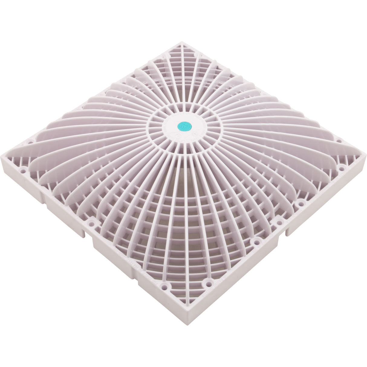Suction Oulet Cover, AquaStar MoFlow, 12" Sq, Retro Fit, Wht : R12MF101