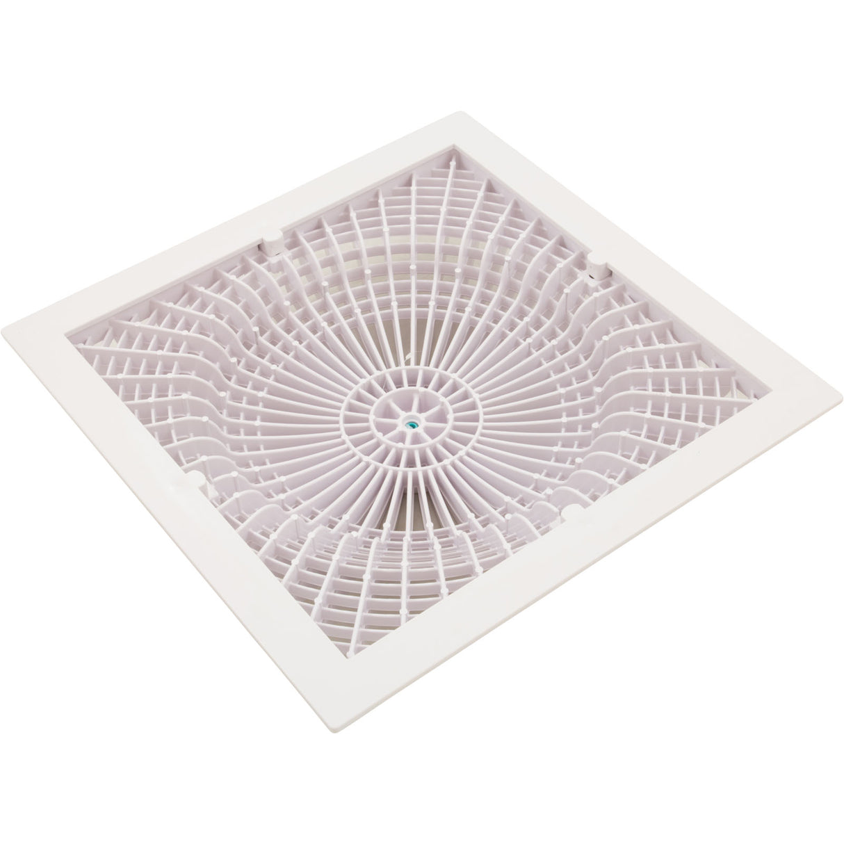 Cover, Aquastar MoFlo, 12" Square, w/ Frame, White : 12MF101