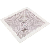 Cover, Aquastar MoFlo, 12" Square, w/ Frame, White : 12MF101