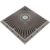Main Drain Cover, Aquastar MoFlow, 12" Square, w/Fr, Lt Gry, VGB : 12MF103
