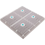 Wave Drain, AquaStar, 18" Square Mud Frame, White : WAV18WR101