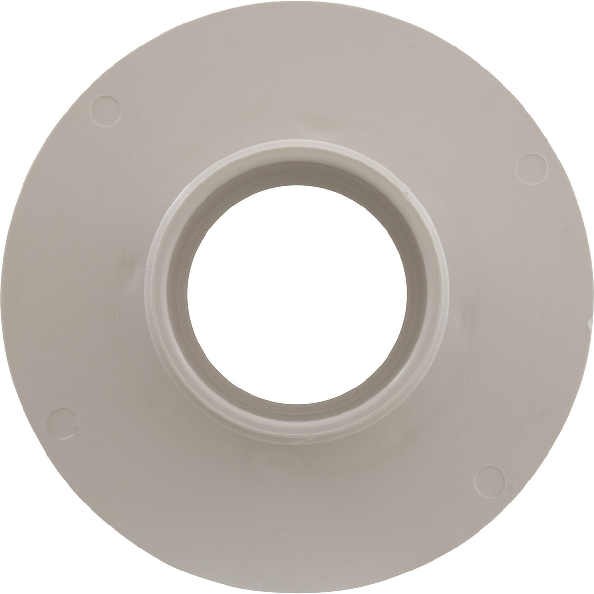 Wall Fitting, Aquastar, 6"dia, 2-1/2"mpt x 2"s, White : 625T20S101