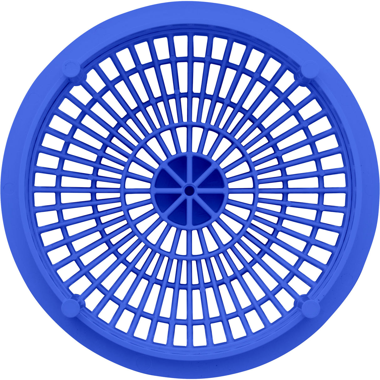 Suction Cover, AquaStar, 8" Round Moflow and Mud Frame, Blue : 8MF104