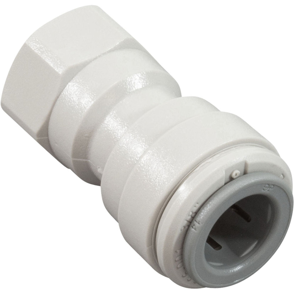 Quick Tubing Adapter, Paragon Stark, 1/4"fpt x 3/8"OD : B4644 - Pentair/Paragon Aquatics - B4644 - PartsForSpas.com