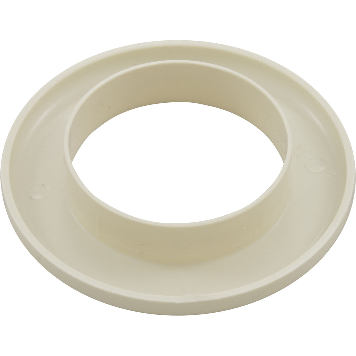 Escutcheon, BWG/GG Trans-Adj, 3-3/16"fd, Flat, Plastic, Biscuit : 25430-BC