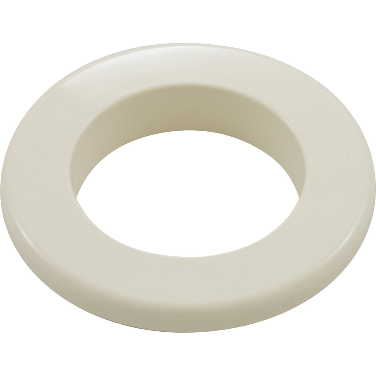 Escutcheon, BWG/GG Trans-Adj, 3-3/16"fd, Flat, Plastic, Biscuit : 25430-BC