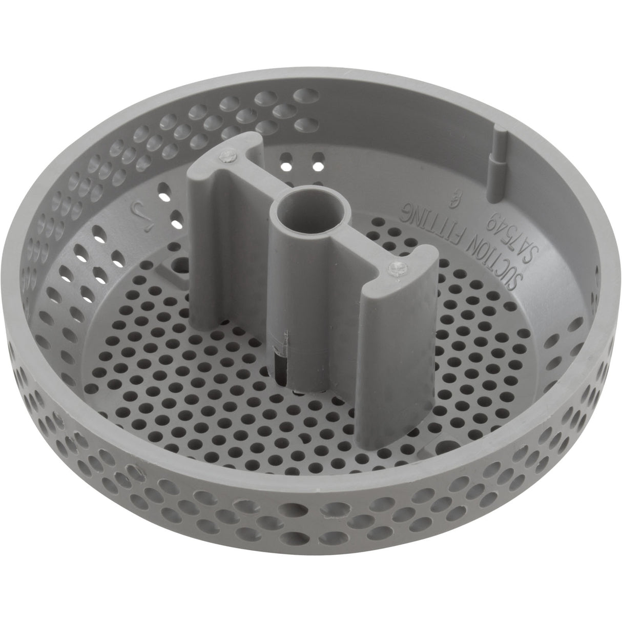 Suction Cover, BWG/GG, 3-3/4", 124 gpm, Gray, w/Screws : 30173U-CG