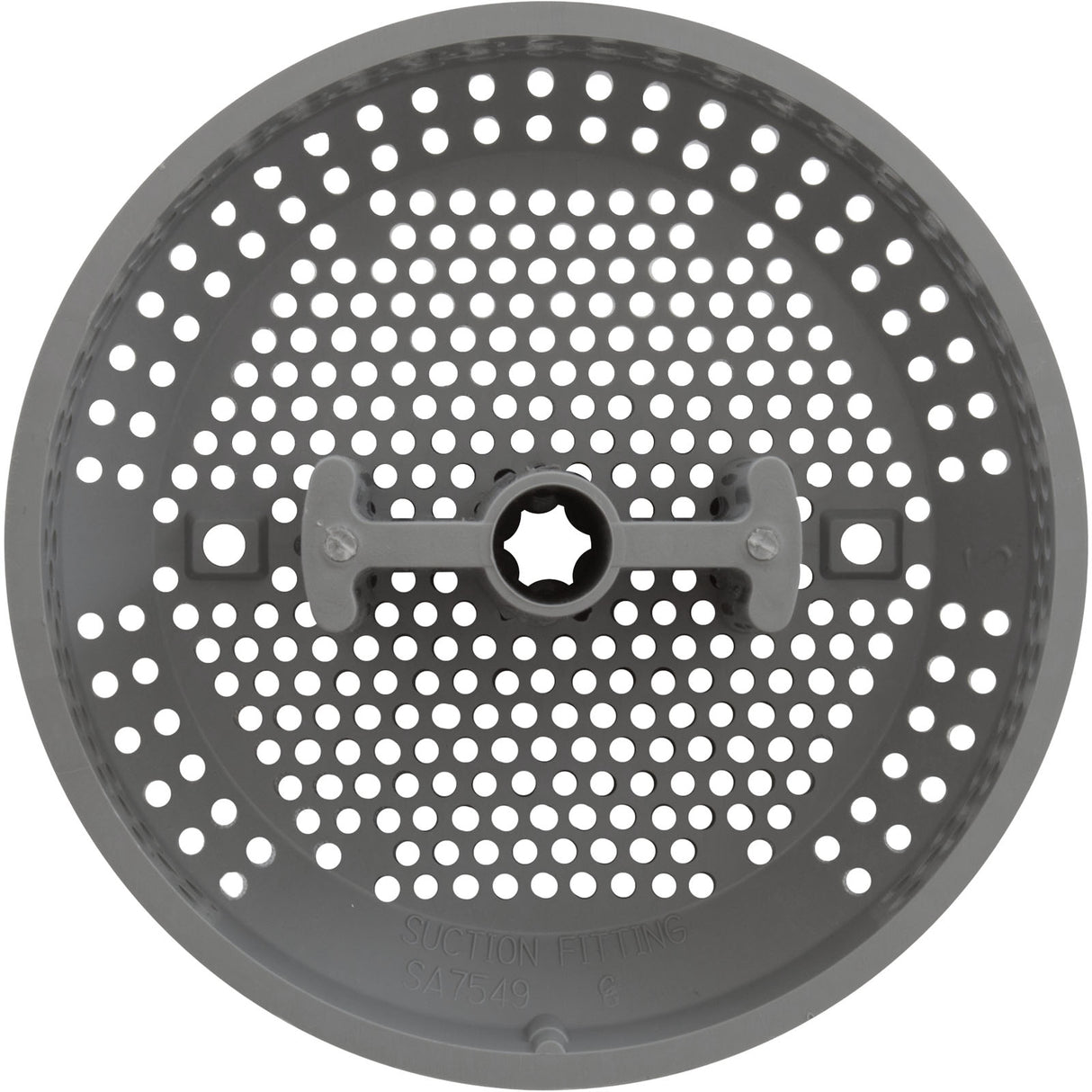 Suction Cover, BWG/GG, 3-3/4", 124 gpm, Gray, w/Screws : 30173U-CG