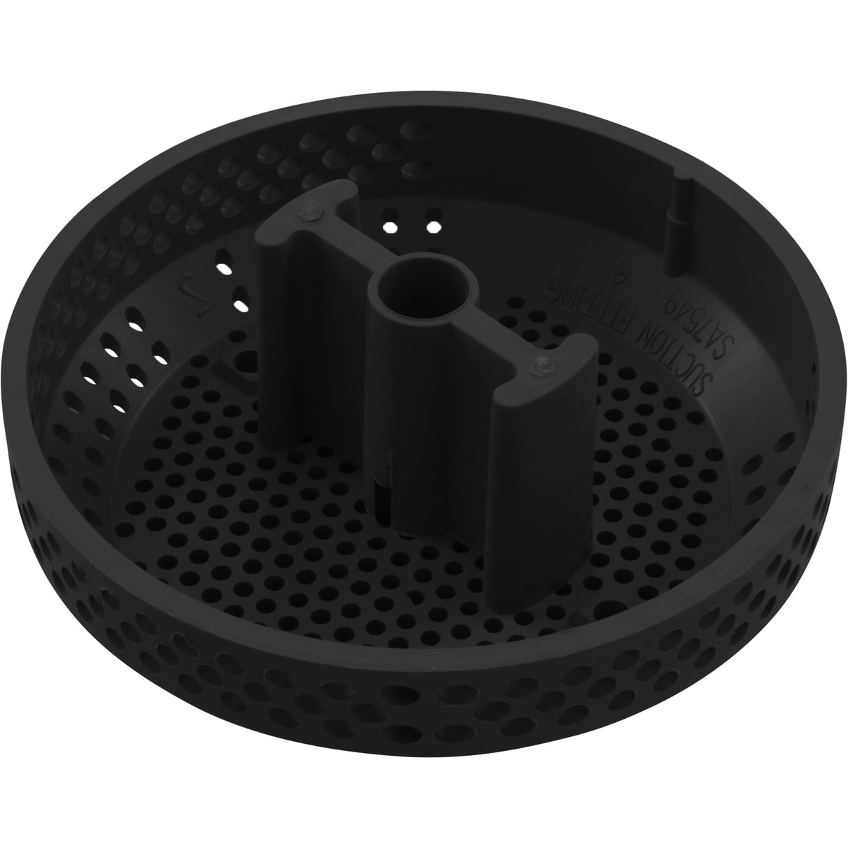 Suction Cover, BWG/GG, 3-3/4", 124 gpm, Black, w/Screws : 30173U-BK