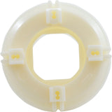Wall Fitting, BWG/GG, 2-3/8"hs, 2"s, Long 2-3/8" Length, Wht : 30147L