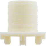 Wall Fitting, BWG/GG, 2-3/8"hs, 2"s, Long 2-3/8" Length, Wht : 30147L