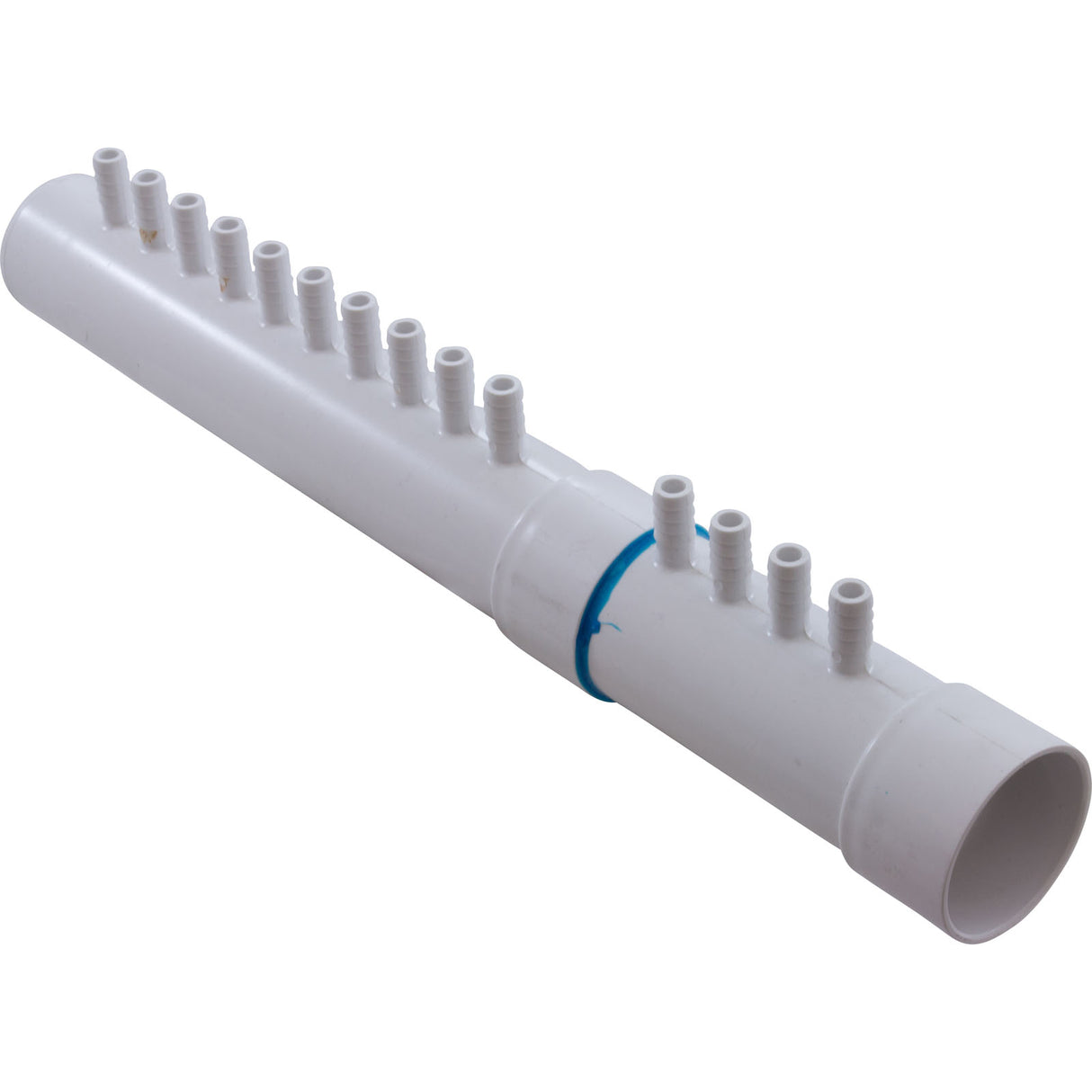 Manifold, 3/8" Barb, 14 Port, Dead End, 1-1/2" Spigot : SD6540-782