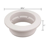 Wall Fitting, BWG/HAI Caged Freedom, 2-5/8"hs, White : 30-5843SBPLWHT