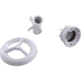 Jet Intl, BWG/HAI Caged Freedom, 3-3/8"fd, Roto, Smth, White : 16-FS00TM WHT