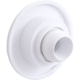 Escutcheon, BWG Convertassage, w/Dir Eyeball, Smth, White : 10-4505WHT