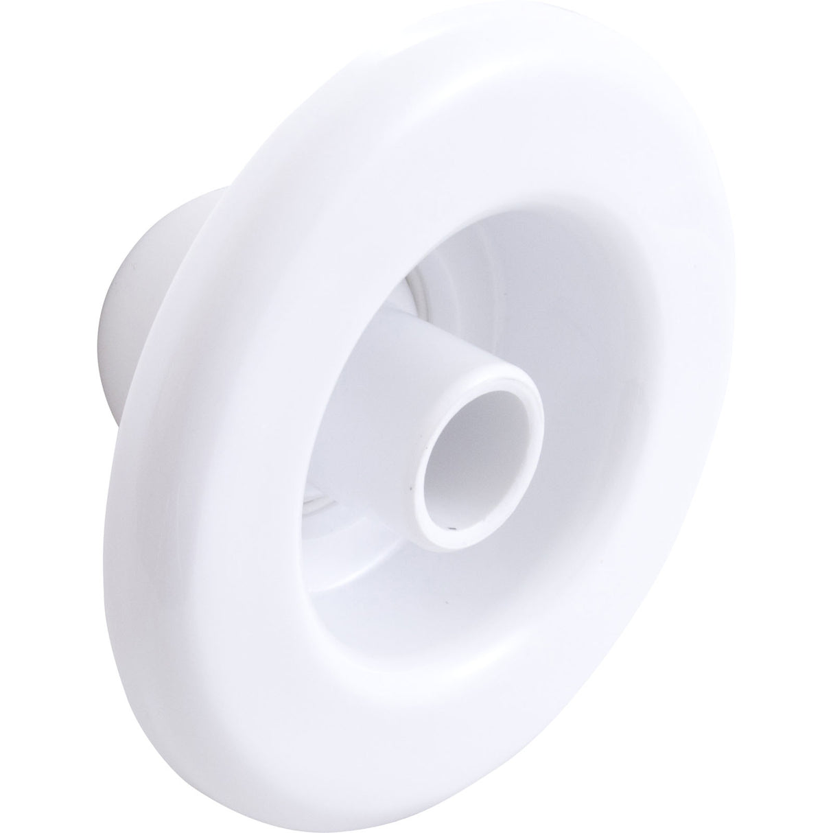 Escutcheon, BWG Convertassage, w/Dir Eyeball, Smth, White : 10-4505WHT