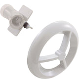 Jet Intl, BWG/HAI Microssage, 3-9/16"fd, Roto, Smth, White : 16-5230WHT