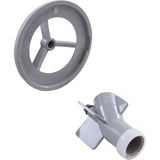 Jet Intl, BWG/HAI Microssage, 3-9/16"fd, Roto, Smth, Gry : 16-5230GRY