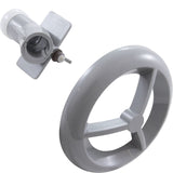 Jet Intl, BWG/HAI Microssage, 3-9/16"fd, Roto, Smth, Gry : 16-5230GRY