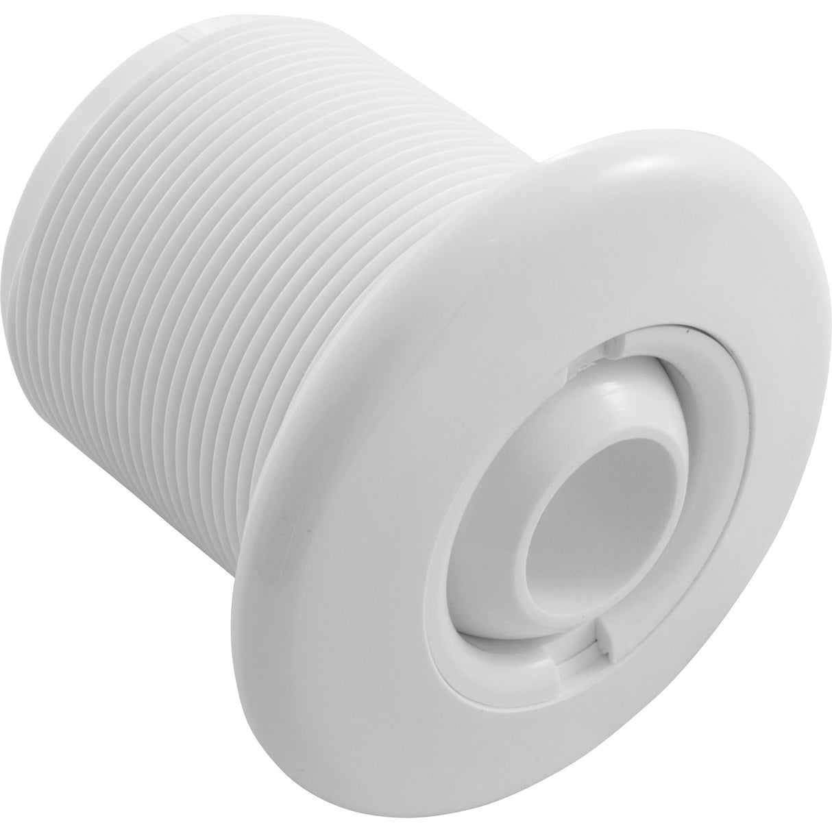 Jet Intl, BWG/HAI Hydro Jet, Long, 3-3/8"fd, w/o Nut, Dir, White : 10-3600WHT