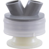 Nozzle, Balboa Water Group/HAI Magnassage, Twin Roto, Gray : 56-4820GRY