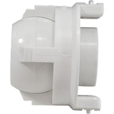 Nozzle, BWG/HAI Magnaflo, Eyeball w/Cage,  White : 10-4826WHT