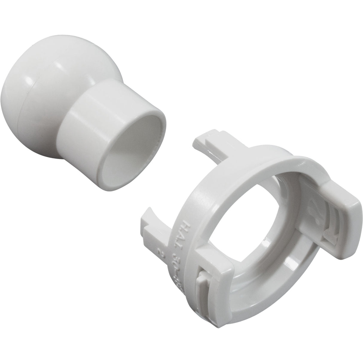Nozzle, BWG/HAI Magnaflo, Eyeball w/Cage,  White : 10-4826WHT