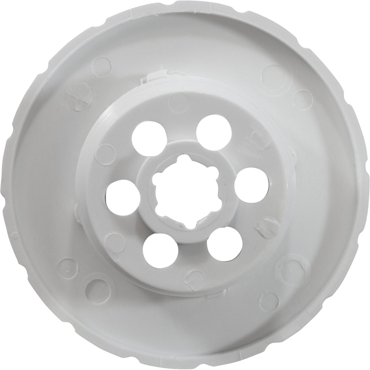 Jet Intl, BWG/HAI Magnaflo, Handle Only, Ribbed, White : 30-4802WHT
