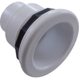 Wall Fitting, BWG/HAI Whirlpool, 3-5/16"hs, w/Nut, White : 56-5724LR WHT