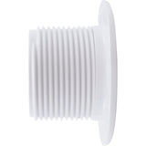 Wall Fitting, BWG/HAI Slimline, 1-3/4"hs, White : 30-3901
