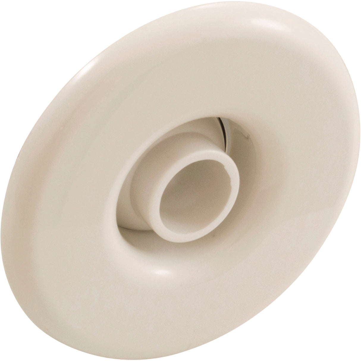 Escutcheon, BWG/HAI Slimline, Smth, w/Dir Eyeball, Biscuit : 10-3955BIS