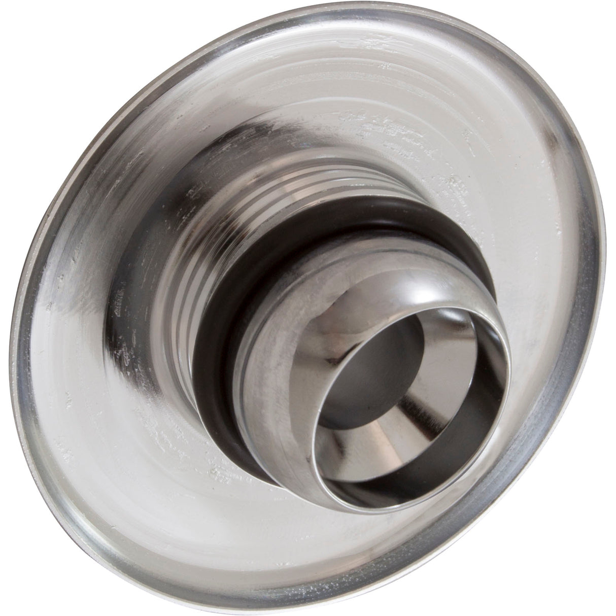 Escutcheon, BWG/HAI Slimline, Smth, w/Dir Eyeball, Chr : 10-3955M PC