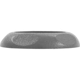 Escutcheon, BWG/HAI Duo Blaster Jet, Textured Scallop, Gry : 36-3923GRY - HydroAir/Balboa - 36-3923GRY - PartsForSpas.com