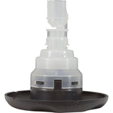 Jet Intl, Jac/Sun DVX Jet, 4-3/8"fd, Dir, Text Scal, Graph Gry : 2540-431