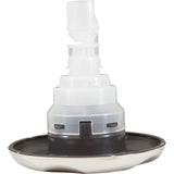 Jet Intl, Jac/Sun DVX, 4-3/8"fd, Dir, Smth Scal, SS/Graph Gry : 2540-433