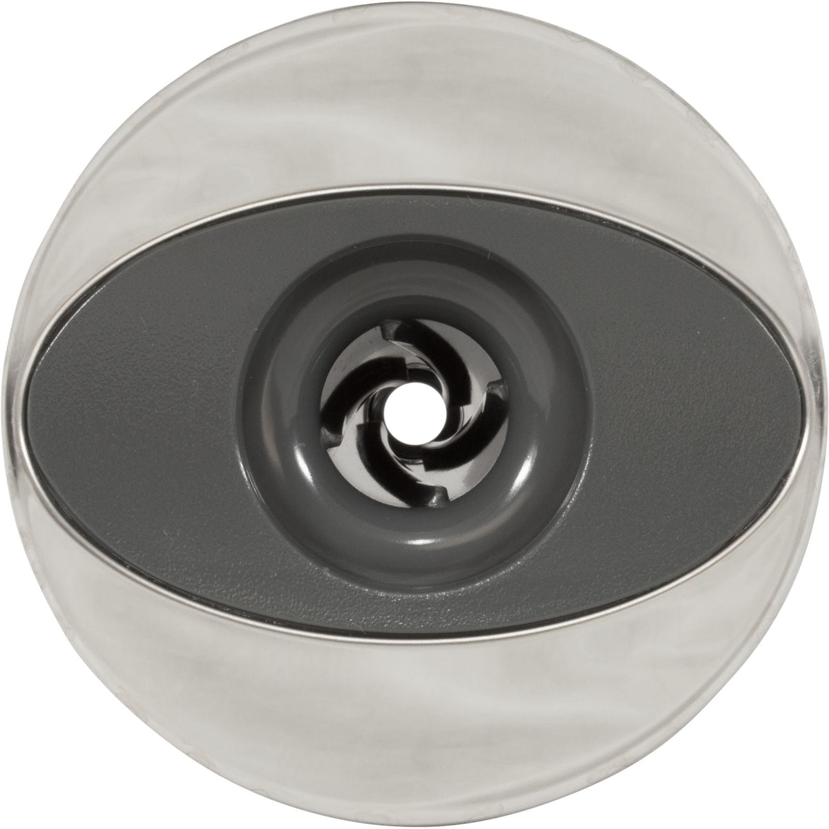 Jet Intl, Jacuzzi Mini PowerPro FX-1 PC, 3-1/4"fd, SS/Dk Gry : 6541-170